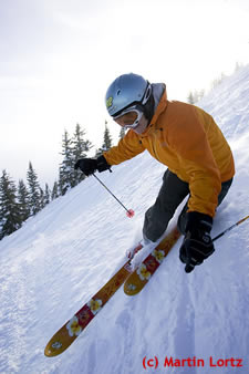 Telemark Ski Action